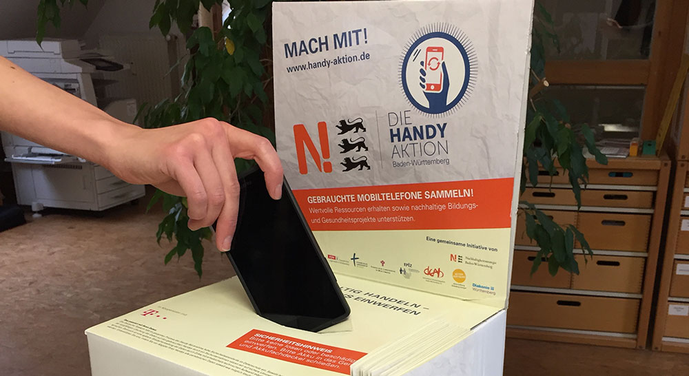 Handy-Aktion Baden-Württemberg Sammelbox