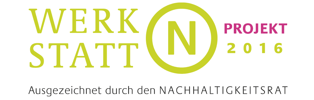 LOGO Nachhaltigkeit WERKSTATT N Projekt 2016 LOGO Nachhaltigkeit WERKSTATT N Projekt 2016