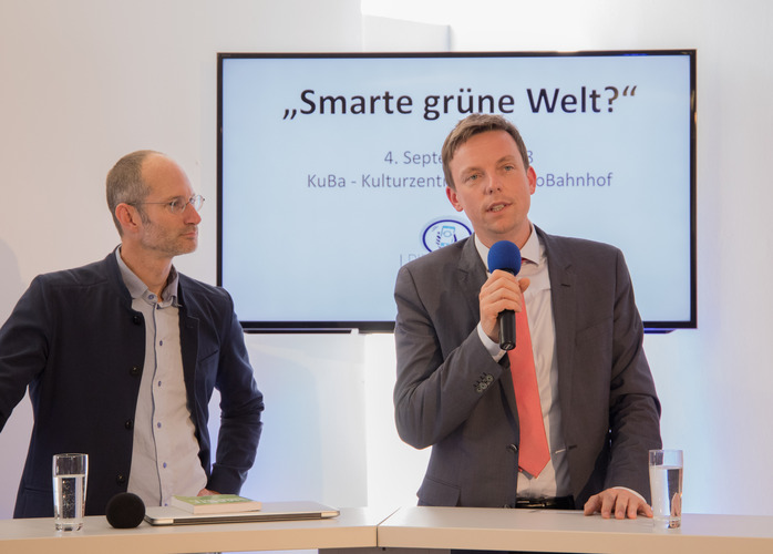 Smarte gruene Welt