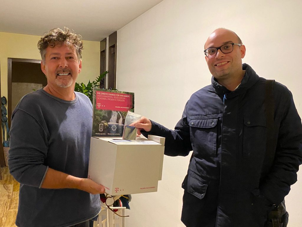 Urlaubsengel – nachhaltiges Reisen und Handysammelbox