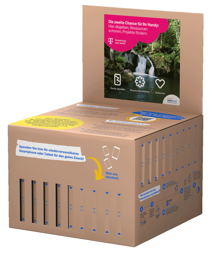 Sammelbox-Handysammmelcenter